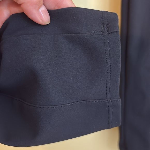 Lululemon | Black Straight Ankle Pixi Front Seam Ponte Leggings Pants 4 - Picture 8 of 16